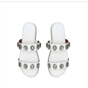 Kurt Geiger London "Maiden" flat sandals